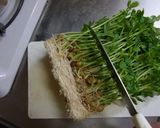みょうたま 〜苗玉〜（豆苗の玉子炒め）作り方1写真