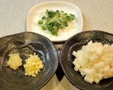 山芋シャキシャキ～甘辛味噌うどん作り方1写真