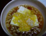 電子レンジで簡単！お豆腐揚げ玉煮作り方3写真