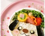 ＊キャラ弁＊　パンDEくまちゃん♥作り方9写真
