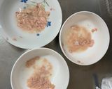 コク旨梅クリーム味ツナ根菜白菜野菜炒め作り方1写真