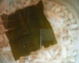 切り干し大根＆帆立の缶詰で雑炊を。作り方3写真