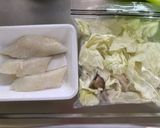 タラとキャベツのレモン麹蒸し🍋作り方4写真