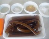 キク～ッ❀わかめの茎のからし漬け❀作り方1写真