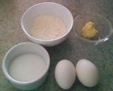 。。電子レンジで作るロールケーキ。。作り方1写真