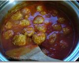 ミートボールたっぷりパスタ作り方8写真