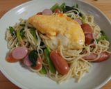 フライパンひとつで☆ポパイのパスタ作り方9写真