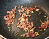 大絶賛クリームパスタ★生ハムとほうれん草作り方2写真