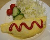 母から伝わるお袋の味、「野菜オムレツ」作り方7写真