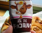 バナナチョコロールパン作り方7写真