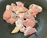 鶏肉と白菜と玉ねぎの卵とじ丼作り方2写真