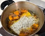 煮汁も美味しい♪かぼちゃとちりめんじゃこの煮物作り方4写真
