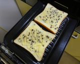 【グリル】チョコチップメロンパントースト作り方4写真