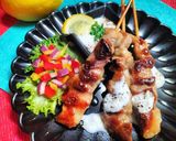 🇬🇷ギリシャ串焼スブラキ🐓焼鳥で爆速日本版作り方4写真