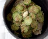 キュウリのゴマ味噌丼☆火ナシ電気ナシ作り方3写真