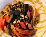 毎日のリンゴ●チョコアイス＆シロップ作り方1写真