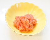 明太子ご飯のチーズ春巻き作り方1写真