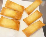 明太子ご飯のチーズ春巻き作り方4写真