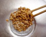 ヘルシー！鮭フレーク納豆作り方1写真