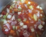 コンソメ無し!野菜たっぷりミネストローネ作り方9写真