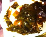 新ワカメと生鮭のレンジ蒸し酢味噌ダレ作り方1写真