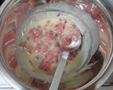 ドライ苺でホワイトチョコガナッシュ！作り方3写真