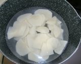豚しゃぶクリームパスタ作り方2写真