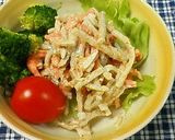 ポリ袋で混ぜるだけ！　乾燥ゴボウのサラダ作り方12写真