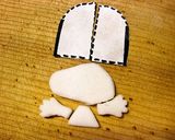 キャラ弁★スヌーピーのオムライス作り方7写真