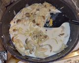 菜の花と牡蠣と白子のグラタン作り方4写真