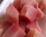 びんちょうまぐろ☆からあげ作り方1写真