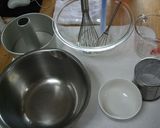 チョコマーブルのシフォンケーキ作り方1写真