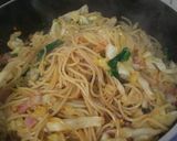 オモニ★パスタ残りでリメイクキムチ焼そば作り方3写真