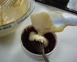 チョコマーブルのシフォンケーキ作り方15写真