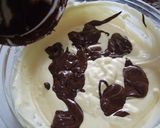 チョコマーブルのシフォンケーキ作り方18写真