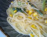 ベーコンと野菜のクリームパスタ作り方6写真