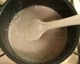 簡単・美味しい・ヘルシー！黒豆ミルクゼリー作り方3写真
