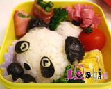 簡単☆　犬　おにぎり　ハコイヌ弁当♪作り方4写真