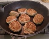フープロで【柔らか照り焼きハンバーグ】♪作り方3写真