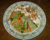 ★ダイエット★豆腐と蒸し野菜の温サラダ♪作り方4写真