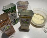 豆乳プリン(ゼラチンでパックのまま♡)作り方1写真