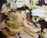 社長めし◆即席!お焦げきゃべつラーメン作り方1写真