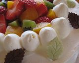 基本のデコレーションケーキ作り方23写真