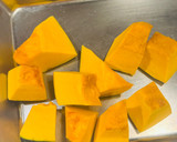 かぼちゃと厚揚げの煮物作り方1写真
