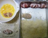 明太子と豚肉の大葉ロールカツ作り方2写真