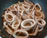 簡単☆コクうま！イカのトマトソース煮作り方5写真
