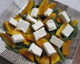 かぼちゃといんげんのホットサラダ作り方6写真