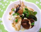 焼きしいたけと厚揚げのどんぶり作り方4写真