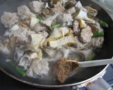 豚だんごとまいたけとアスパラの味噌バター作り方10写真
