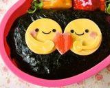 ＊キャラ弁＊　ニッコリ　スマイル弁作り方4写真